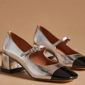 Vincenza Colorblock Mary Jane Heels